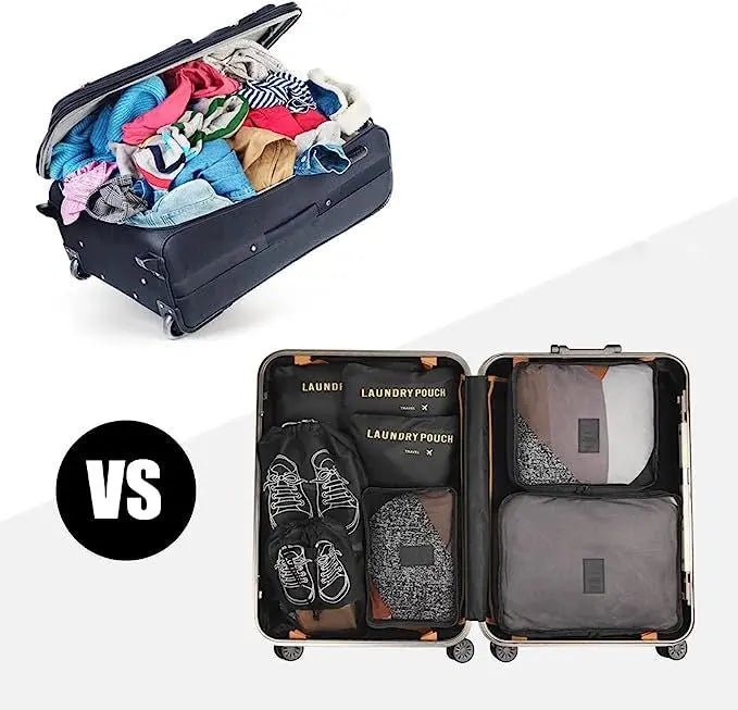 Set Organizador de Maleta x6 – Orden y Practicidad para Tus Viajes