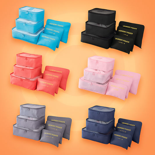 Set Organizador de Maleta x6 – Orden y Practicidad para Tus Viajes